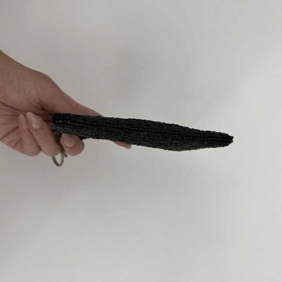 Mary Frances Touch Up Lipstick Beaded Pouch Coin Purse Designer - Picture 9 of 9